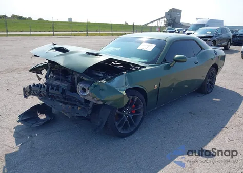 2021 Dodge Challenger R/T Scat Pack из США, поврежденный, VIN 2C3CDZFJ3MH510368